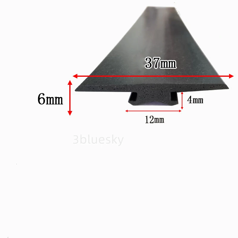 Seals Strip 37x6mm Black
