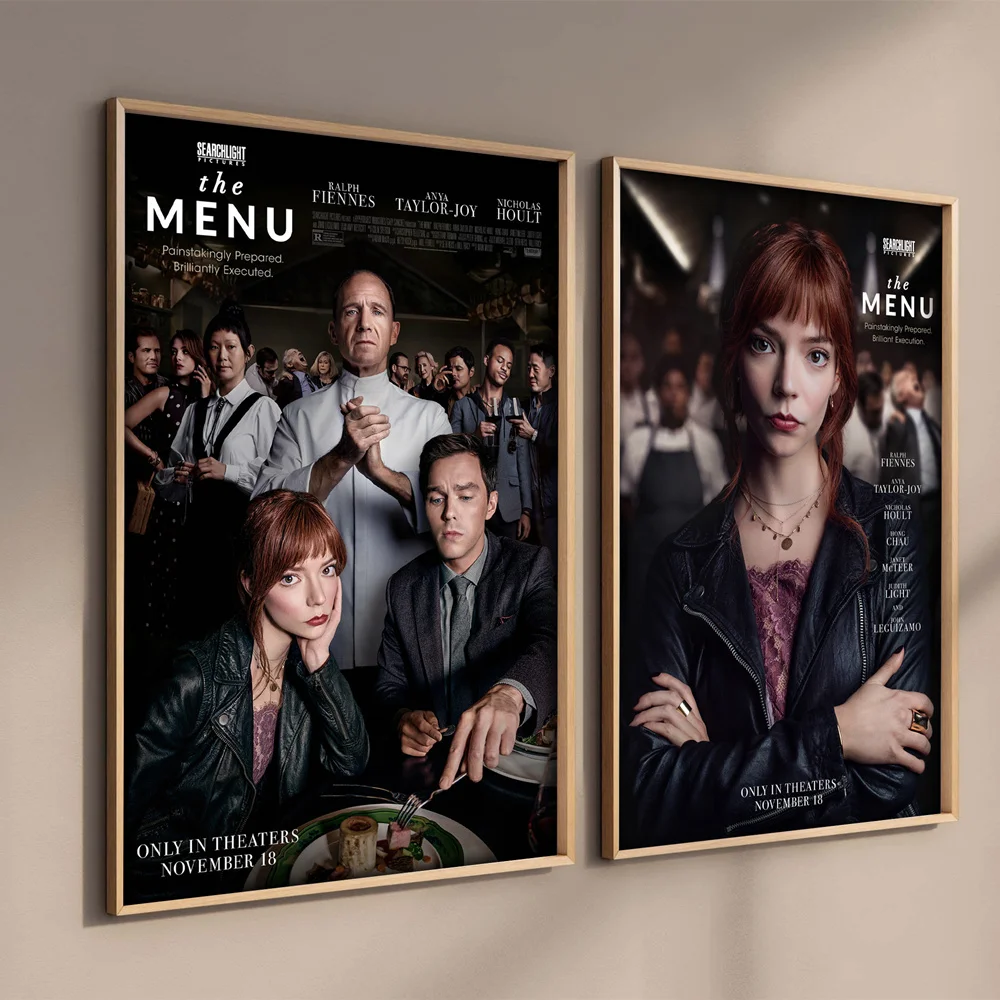 

New Movie The Menu Nordic prints Wall art Home Room Decoration Aesthetic Quality wall decor pictur HD posters canvas painting