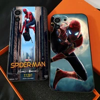 avengers spiderman for xiaomi mi 11 mi 11 lite for xiaomi 11 lite 5g phone case tpu carcasa soft back liquid silicon
