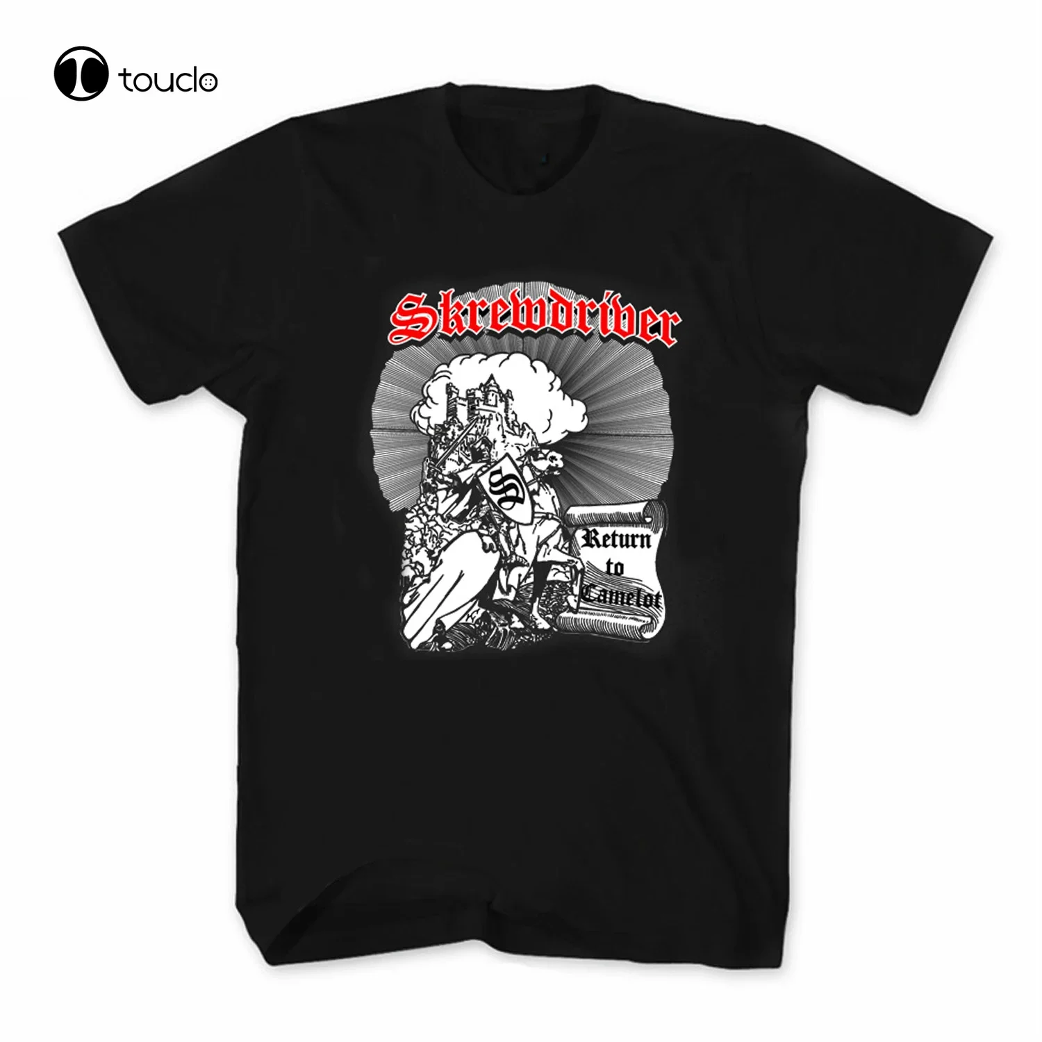 Skrewdriver Return To Camelot T-Shirt. Summer Cotton O-Neck Short Sleeve Men'S T Shirt Size S-5Xl