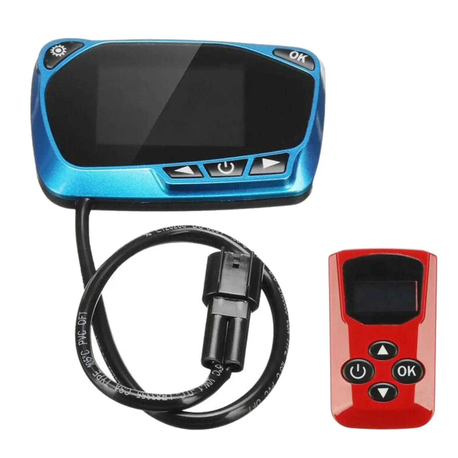 12 В 24 в автомобильный нагреватель ЖК-переключатель контроллер легко установить