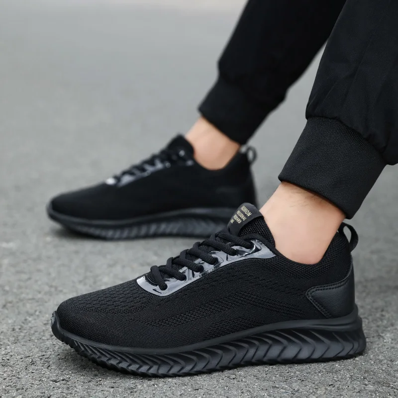 New Four Seasons Men's All-match Shoes Trend Daily Non-slip Running Shoes Outdoor Comfortable Breathable Casual Sports Men Shoes