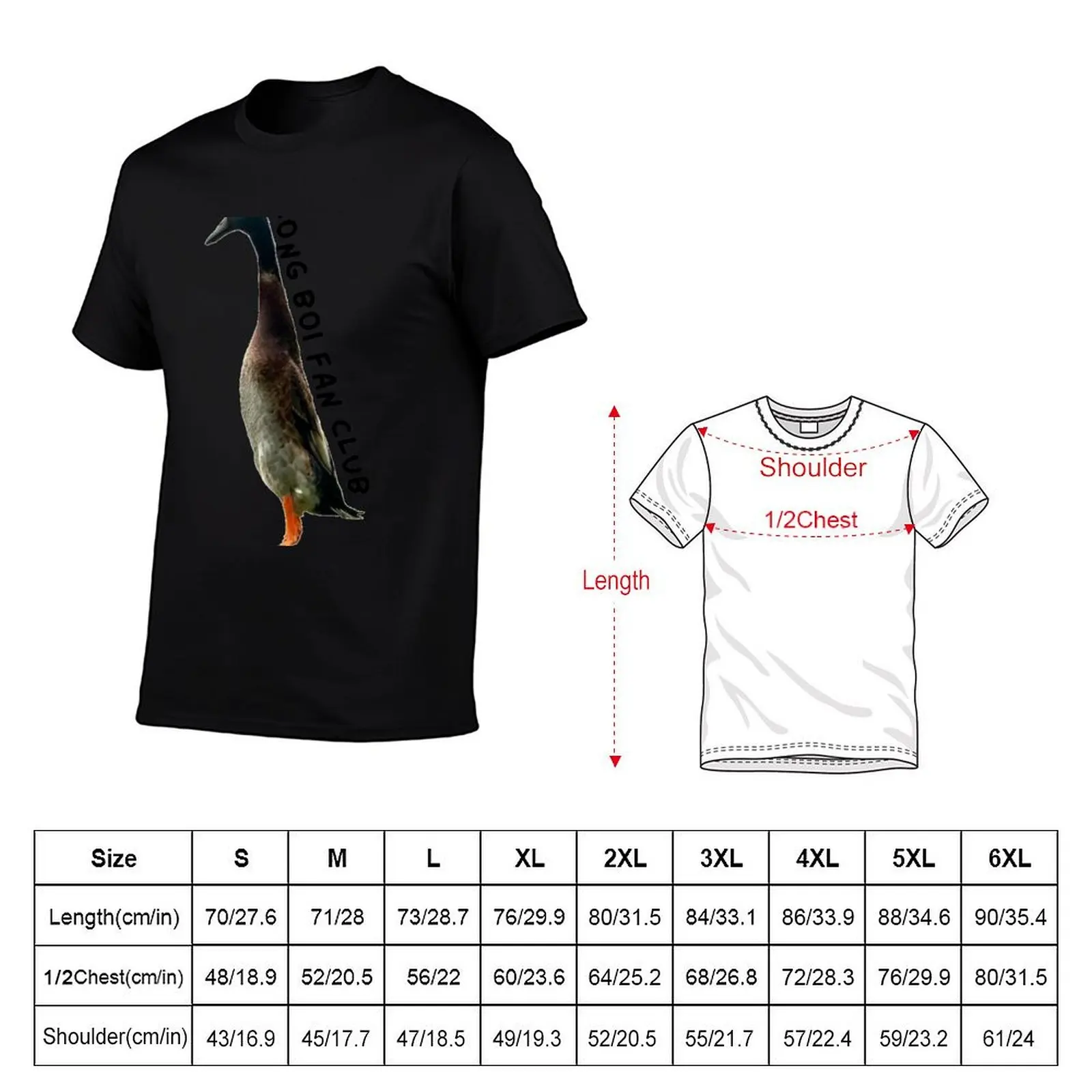 Длинная футболка Boi Fan Club Duck футболки с рисунком одежда больших размеров