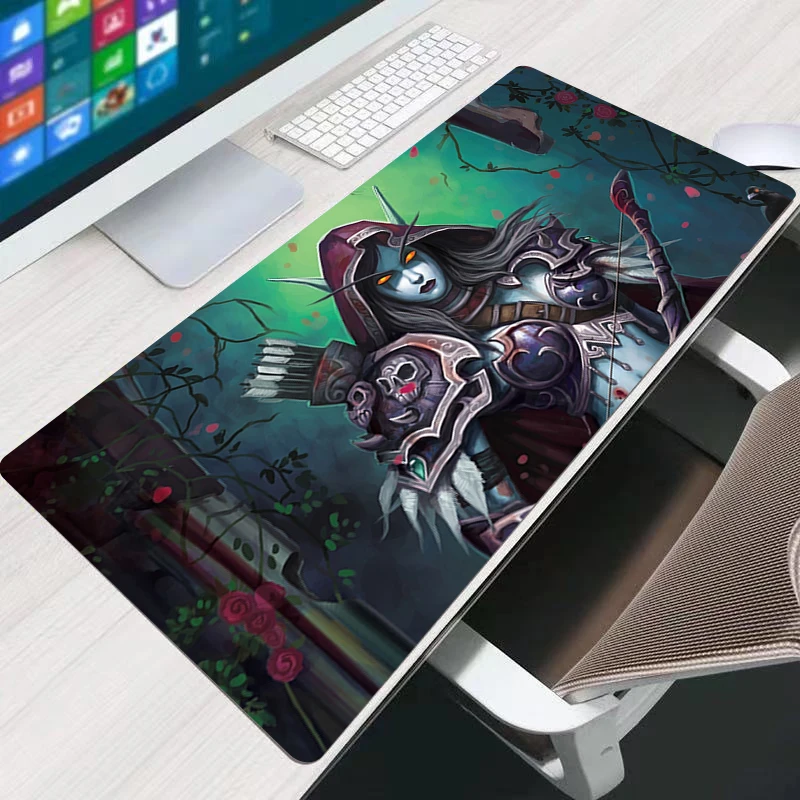 

Большой игровой коврик для мыши World of Warcraft, игрушечный коврик для мыши, XXL, нескользящий водонепроницаемый коврик для мыши с клавиатурой, мягкий Настольный коврик из натурального каучука