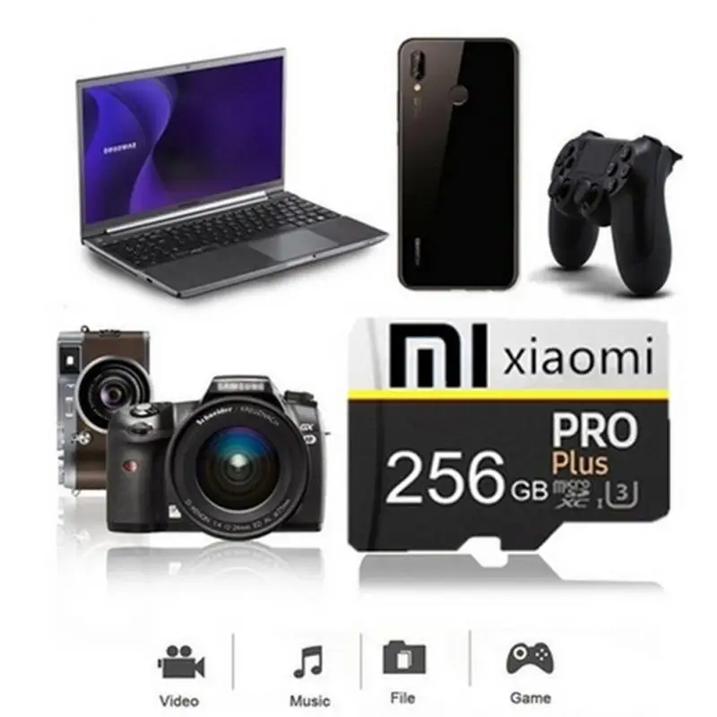 Оригинальная карта Micro Top SD для Xiaomi быстрое чтение 256 ГБ 512 1 ТБ Стандартная памяти
