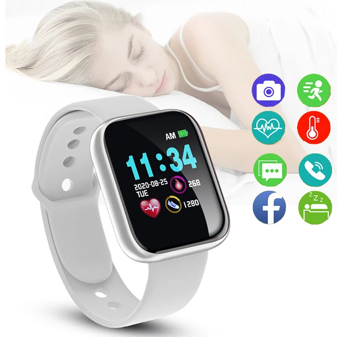 

Smart Watch Women'S Men'S Exercise Sleep Monitoring Smartwatch Fitness Watches Bracelet Led Digital Watch Women Drop Shi