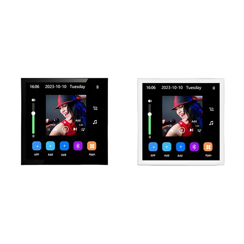 4-дюймовый Android 10 Eshare Wi-Fi Bluetooth сенсорный домашний кинотеатр цифровой стерео аудио