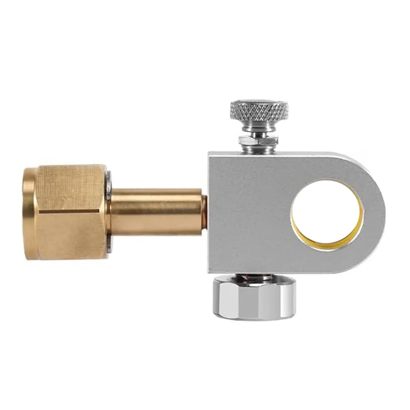 Адаптер для заправки CO2 подходящий цилиндра Duo Art Terra Quick Connect с манометром 3000