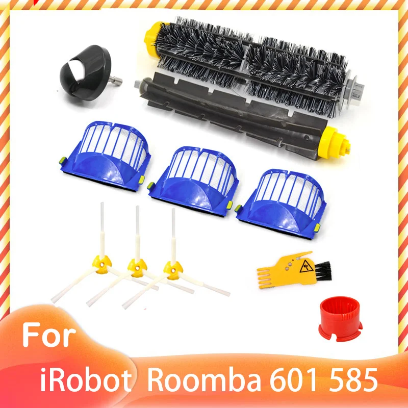 

Щетки гибкие 3-х сторонние, с фильтром для пылесосов iRobot Roomba серии 600, 610, 620, 625, 630, 650, 660