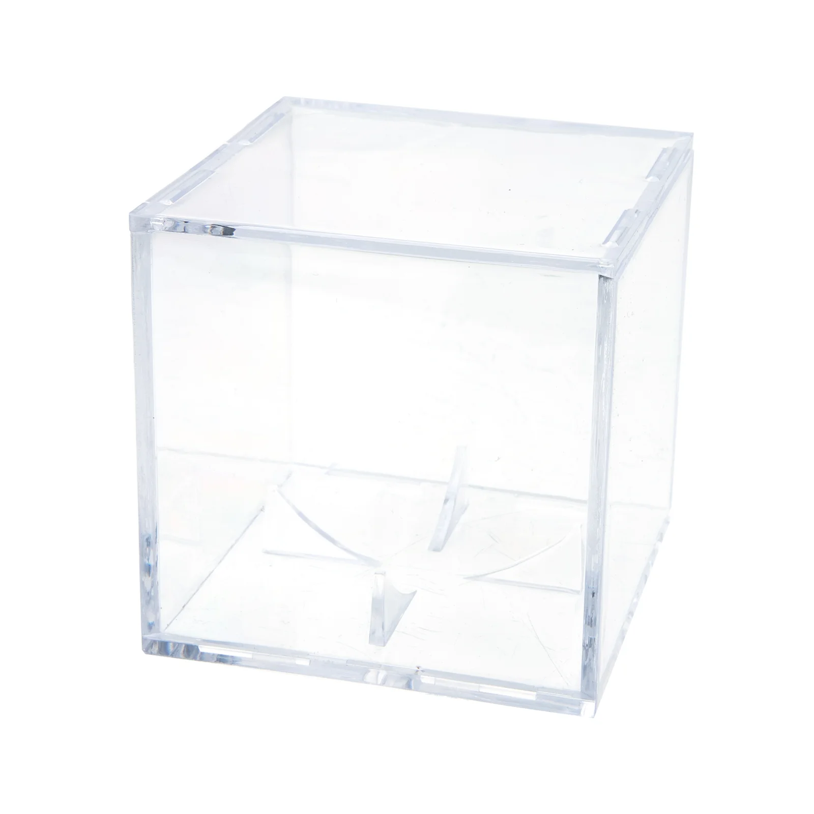 

Display Baseball Case Box Holder Cube Clear Acrylic Memorabilia Showcase Football Softball Stand Autograph Storage Protector