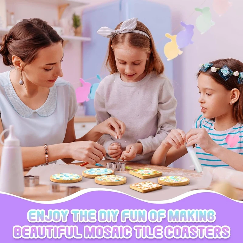 НОВЫЕ-8 комплектов поделки из стеклянной мозаики своими руками наборы разных