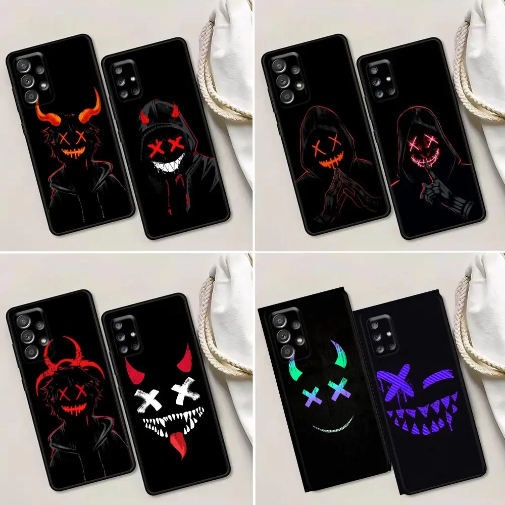 

Devil Bad Boy Case For Samsung A52 A72 Cqoue Galaxy A90 A80 A73 A71 A70 A60 A54 A53 A51 A50 A42 A34 A33 A32 A23 A22 Black Cover