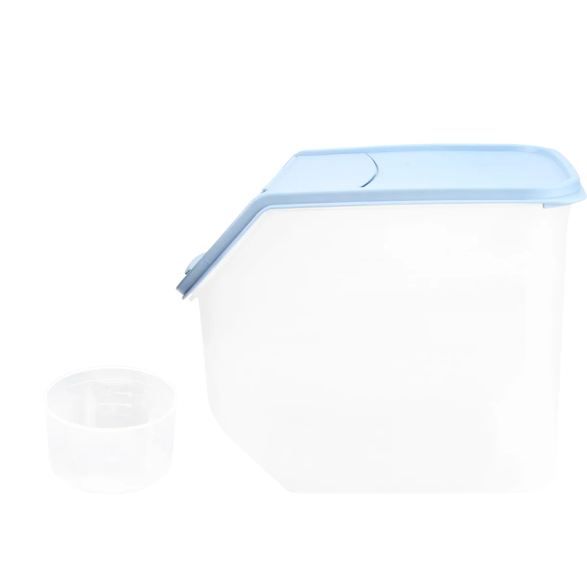

Storage Rice Container Containers Cereal Dispenser Box Kitchen Airtight Bin Bucket Pet Flour Grain Snack Canister Holder Dry