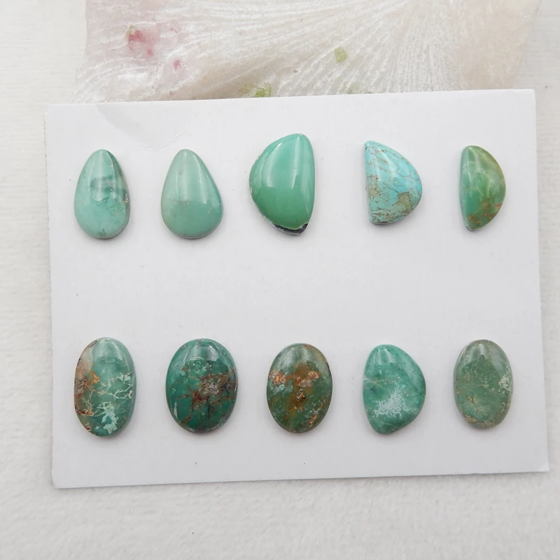 Wholesale!Natural Stone Turquoise Jewely Cabochon,Charms Women Jewelry Gift Gem Customized,19x12x3/16x8x3mm