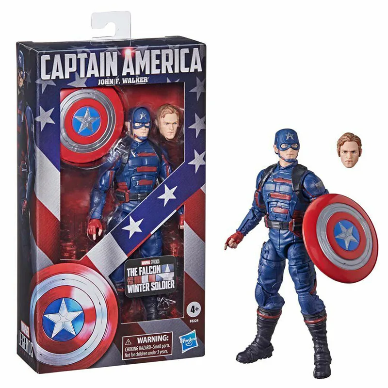 

Hasbro Marvel Legends The Falcon And The Winter Soldier Captain America John F. Walker Action Figure Model Toy 6-inch