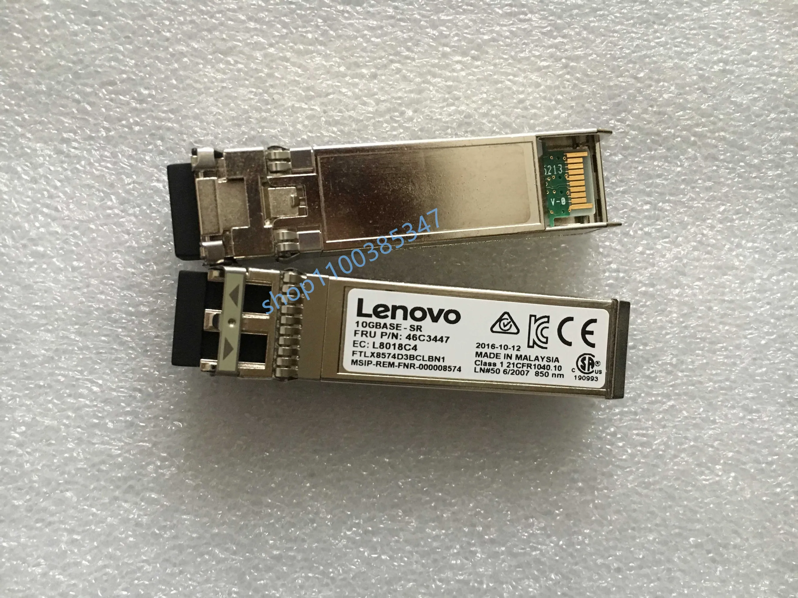 10gb sfp fiber module/FTLX8574D3BCLBN1/46C3449/L80181M/10GBASE-SR/10g sfp Fiber optical module 10gb/fiber transceiver