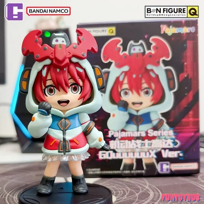 Фото Бандай BNFIGURE Q Серия «Пижамы» Мобильный костюм GQuuuuuuX Ver Слепая коробка Мачу Ньяан Чар Азна №1