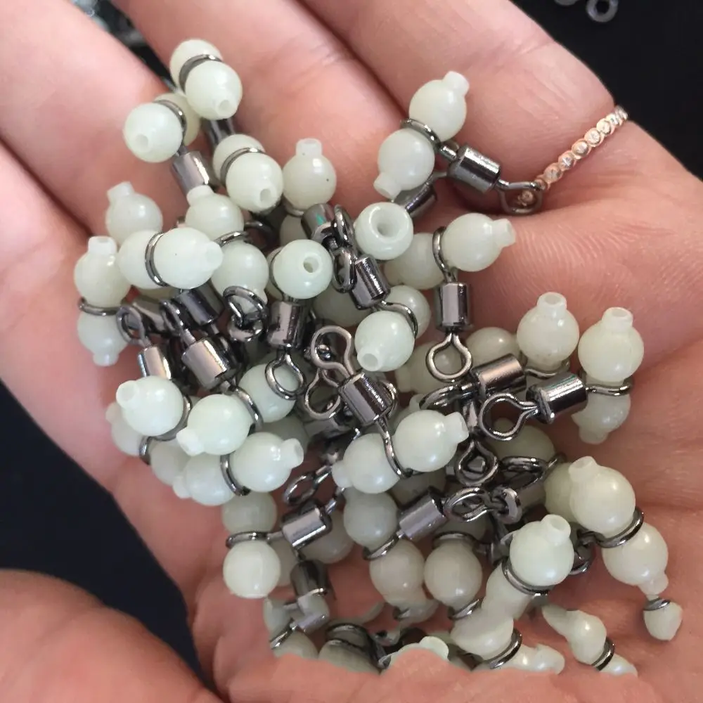 Ночная светящаяся удочка рыболовные бобы карповые спички звенья вертлюги