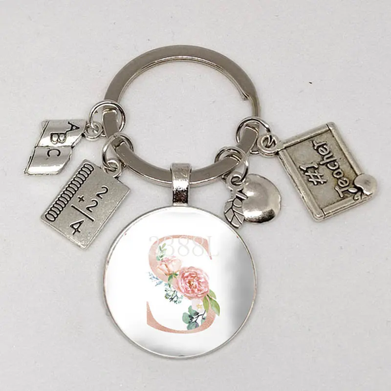 Популярные ювелирные изделия купол стеклянный металлический брелок 26 дюймов