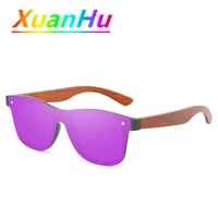 bamboo wood spring leg integrated sunglasses color filter polarizer 357
