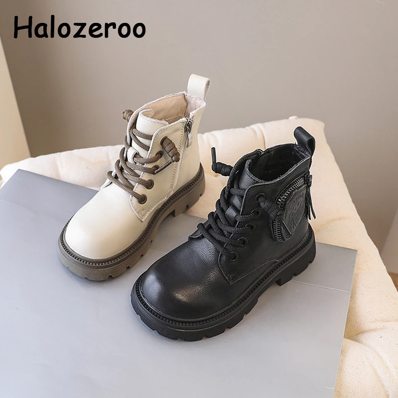 

Ботинки детские из натуральной кожи, на осень