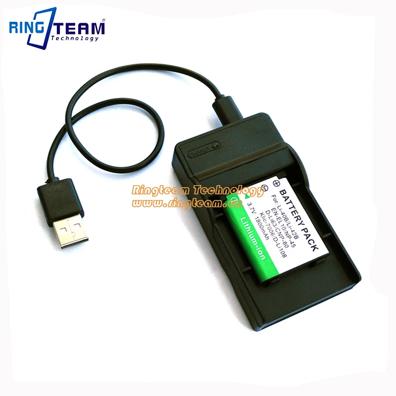 

2-In-1 K7006 KLIC-7006 Battery and USB Charger K7700 for Kodak Digital Cameras EASYSHARE MINI TOUCH M550 M552 M575 M577 M580 ...