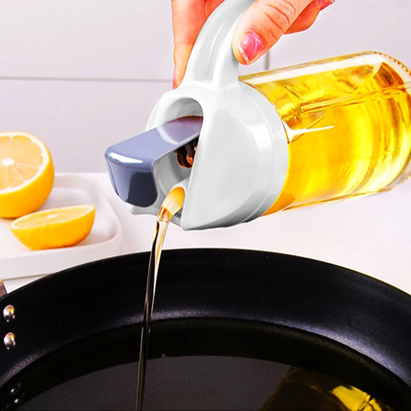 

Improved 630 ML Glass Oil Dispenser Oil Bottle Sauce Pot Leak-proof Bottle Vinegar Sauce Oil Bottle For Cooking Cooking Tools