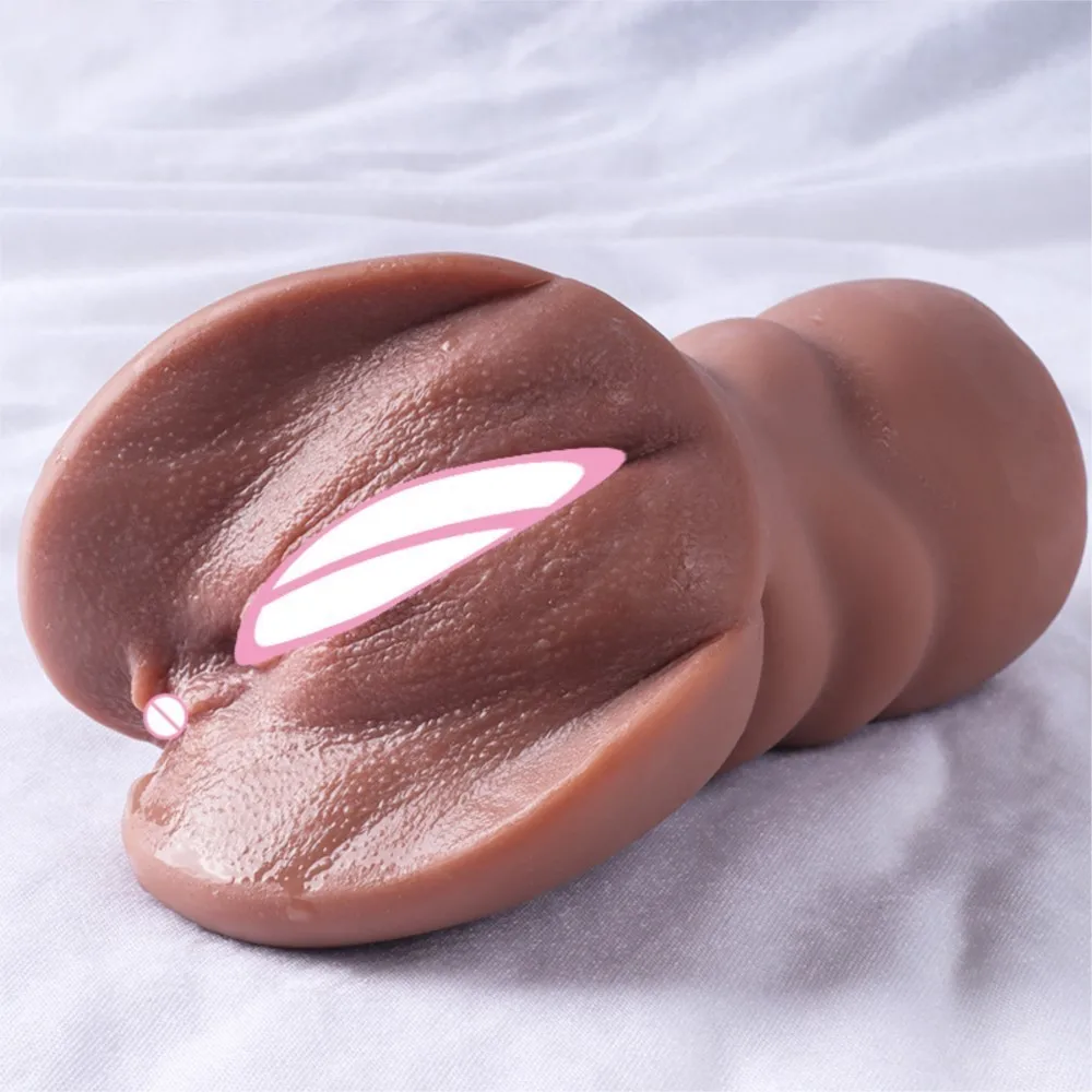 Реалистичная Вагина искусственная кожа Глубокая глотка карманная киска