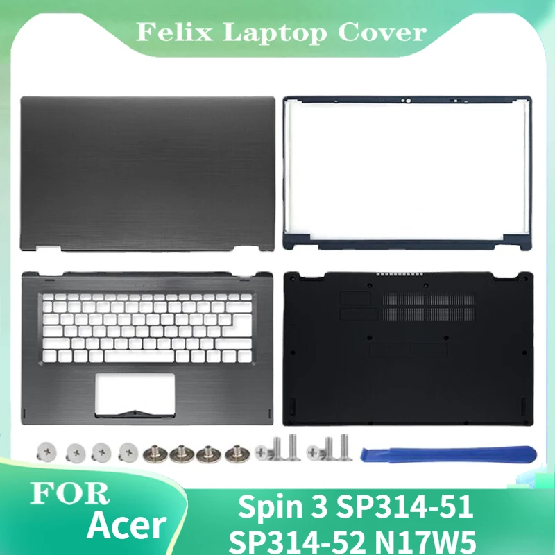 Новинка для ноутбука Acer Spin 3 SP314-51 N17W5 задняя крышка ноутбука/Упор рук/задняя