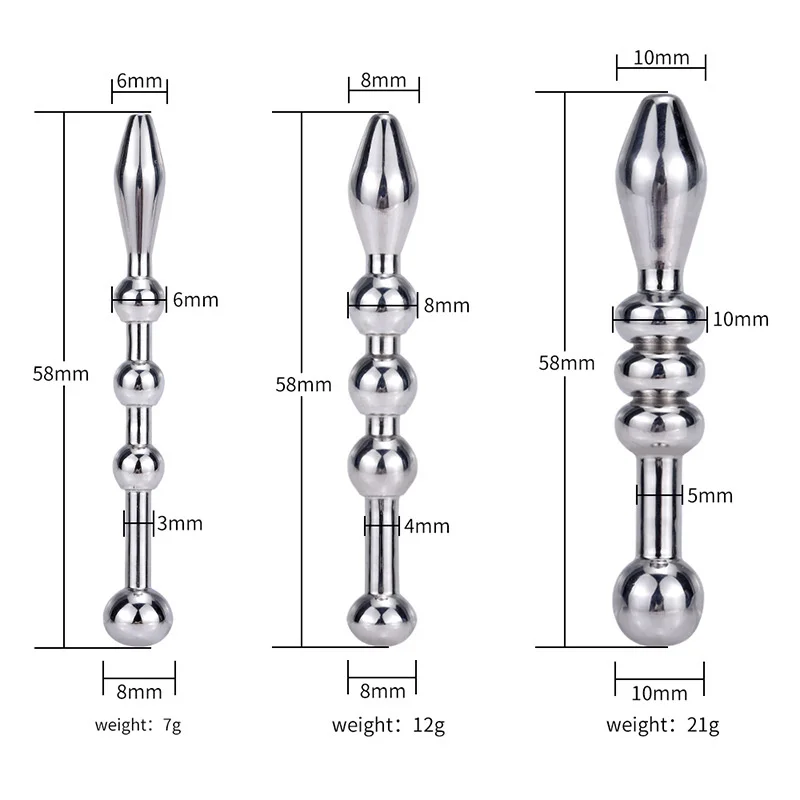 New metal urethral plug dilation horse eye stick stimulation male appliance toy c-002003 | Ejaculation Delay Toy