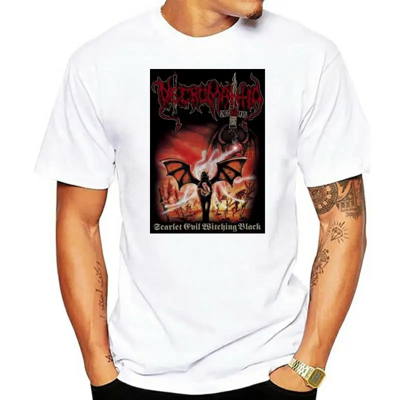 

Necromantia Scarlett Evil Witching Black Shirt S M L XL XXL Metal Band Tshirt