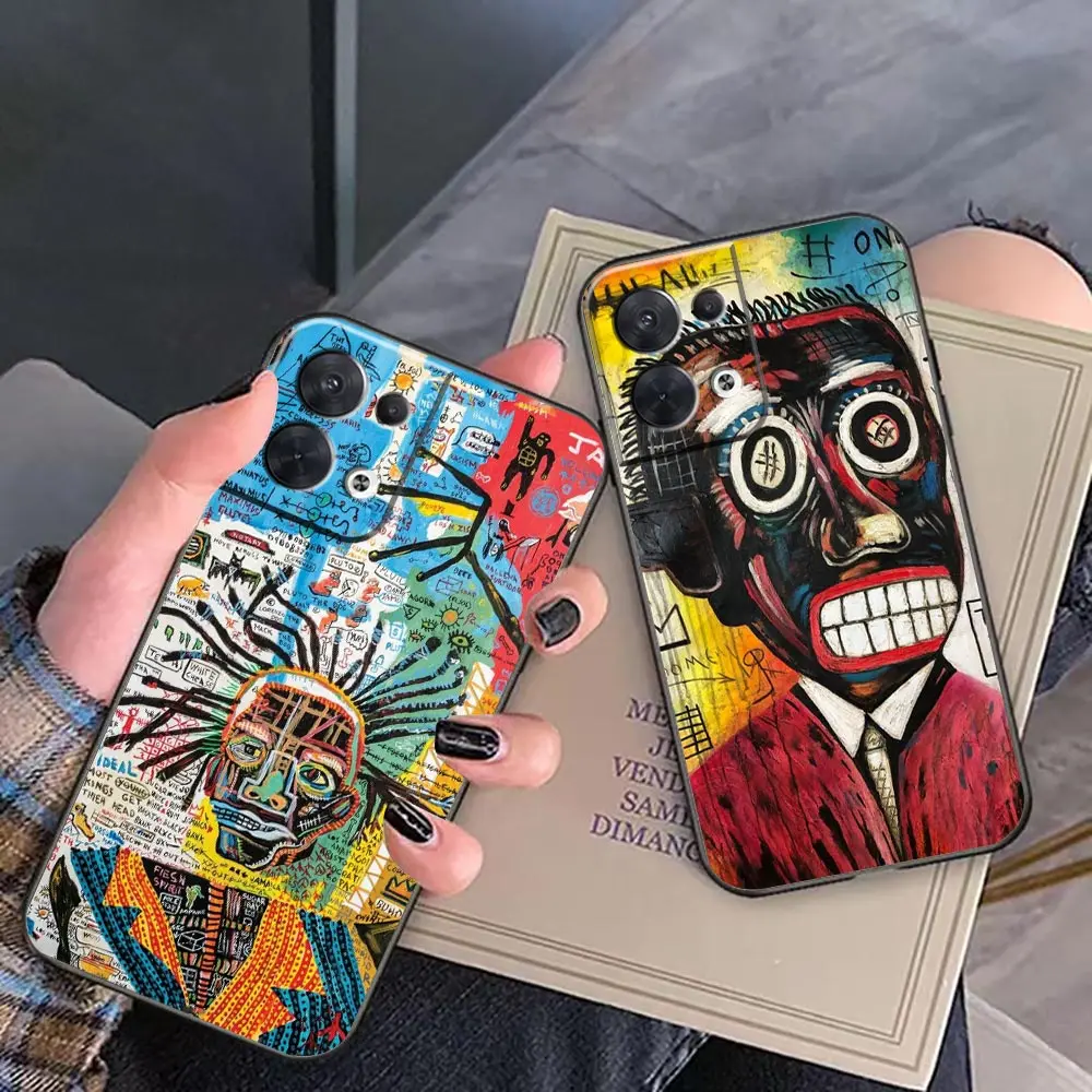 

Funda Coque Case For OPPO FIND X5 X3 X2 RENO 10 8 7 7Z ACE RENO6 4G 6Z 5 4 3 Z Pro Plus 5G Case Para Cover Street Art Graffiti