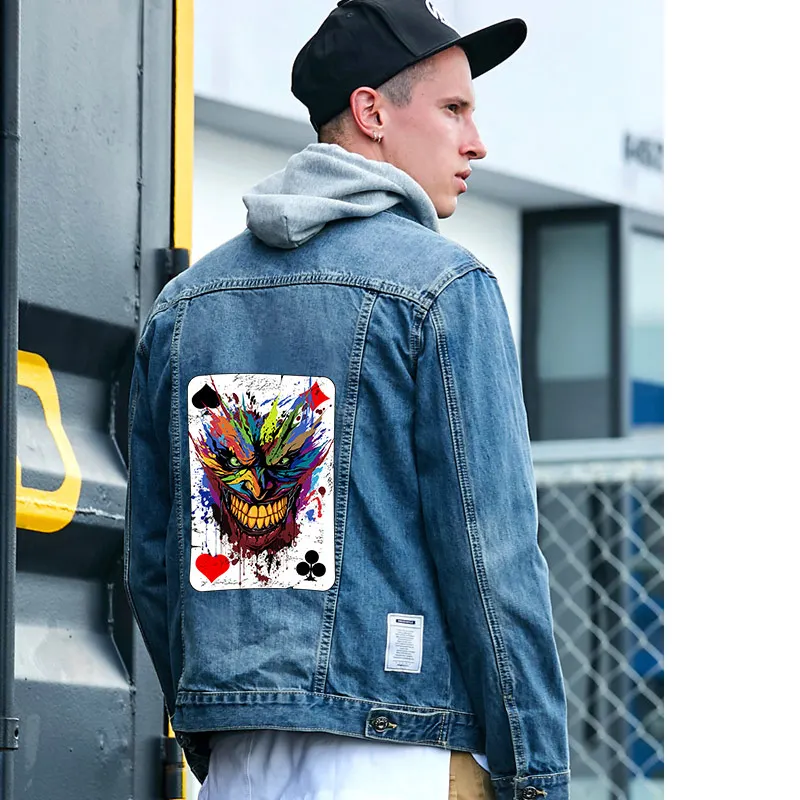 Термонаклейки на одежду с принтом животных тигр/лошадь/Жираф |