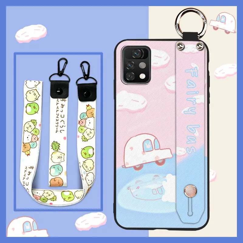 anti knock ring phone case for umidigi a11 pro max soft wristband silicone new arrival sunflower free global shipping