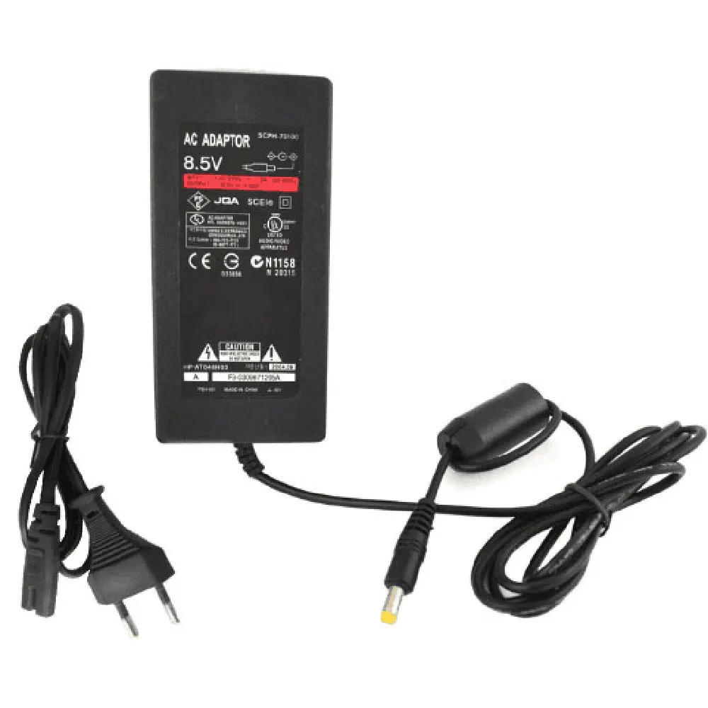 Charger Cord Cable Power Supply For Ps2 Console Slim Ac100~240v 50/60hz Dc 8.5v--5.65a
