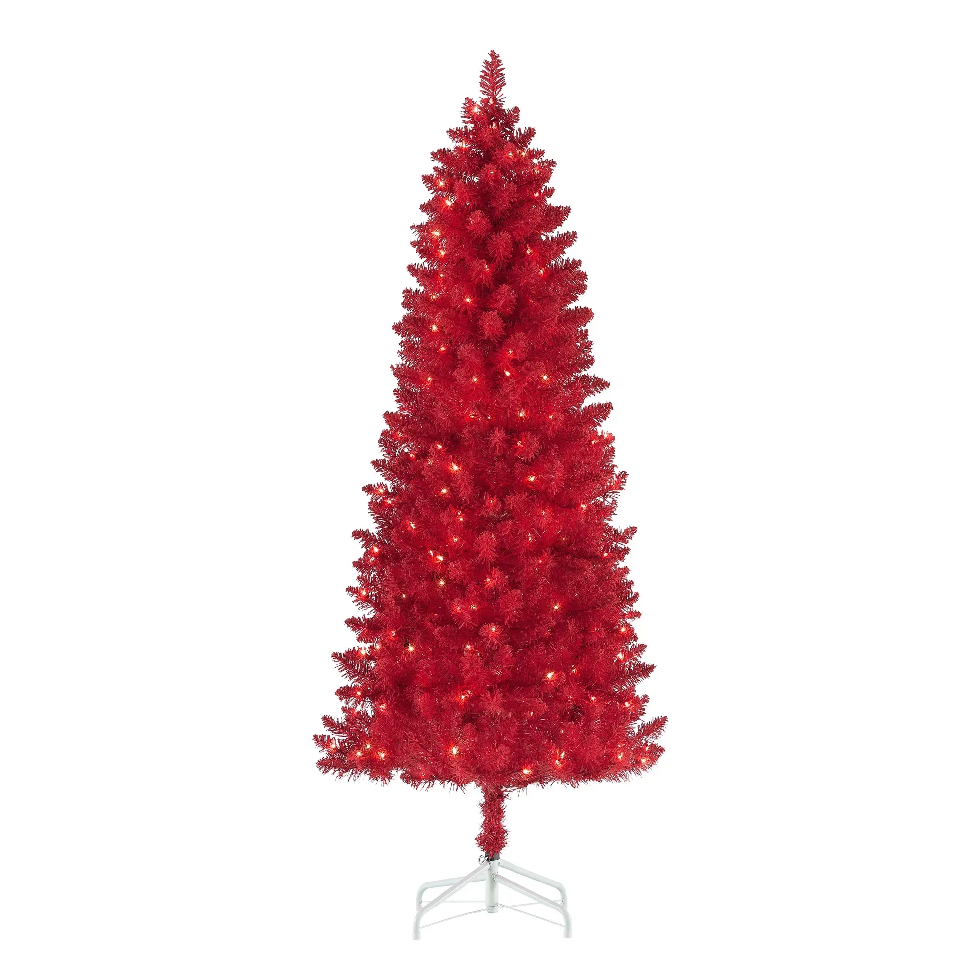 

Artificial Christmas Tree with Sturdy Metal Stand Tree Pine Tree Holiday Decoration Easy Assembly for Outdoor and Indoor Decor