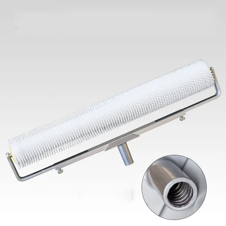 

20 inch spike roller epoxy roller flooring tools remove bubbles Tooth height: 12mm