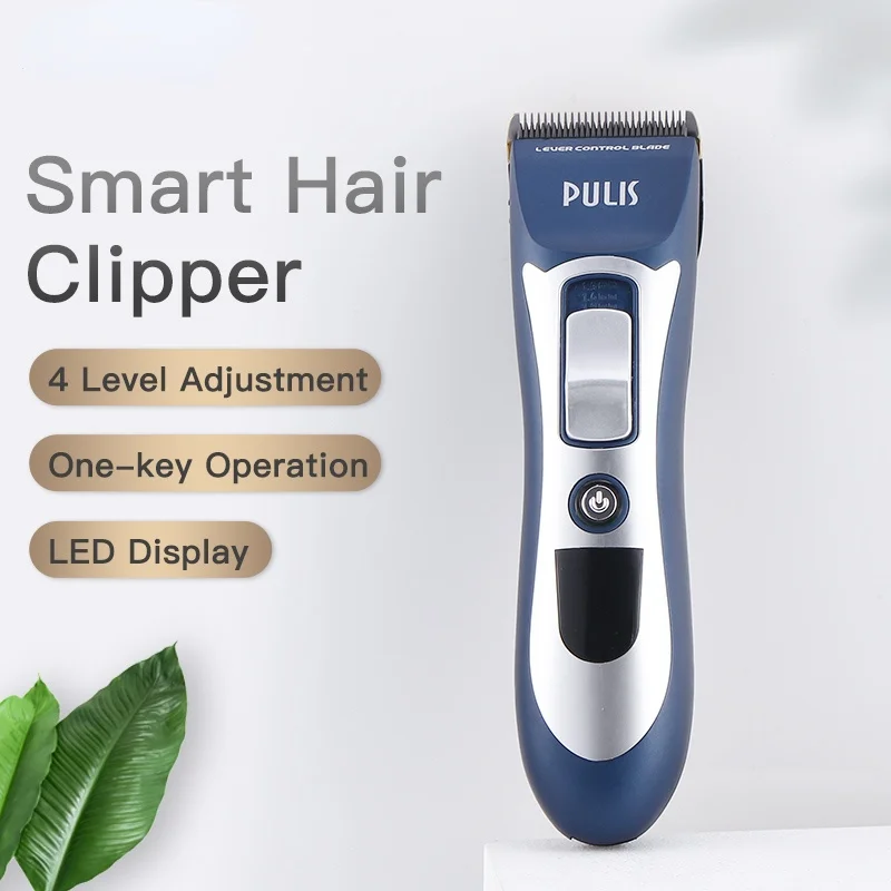 

USB Rechargeable Barber Hair Beard Trimmer For Men Cordless Professional Electric Hair Clipper Ceramic Hair Cutting Machine