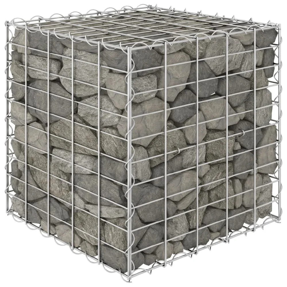 

Cube Gabion Raised Bed Steel Wire 19.7"x19.7"x19.7"