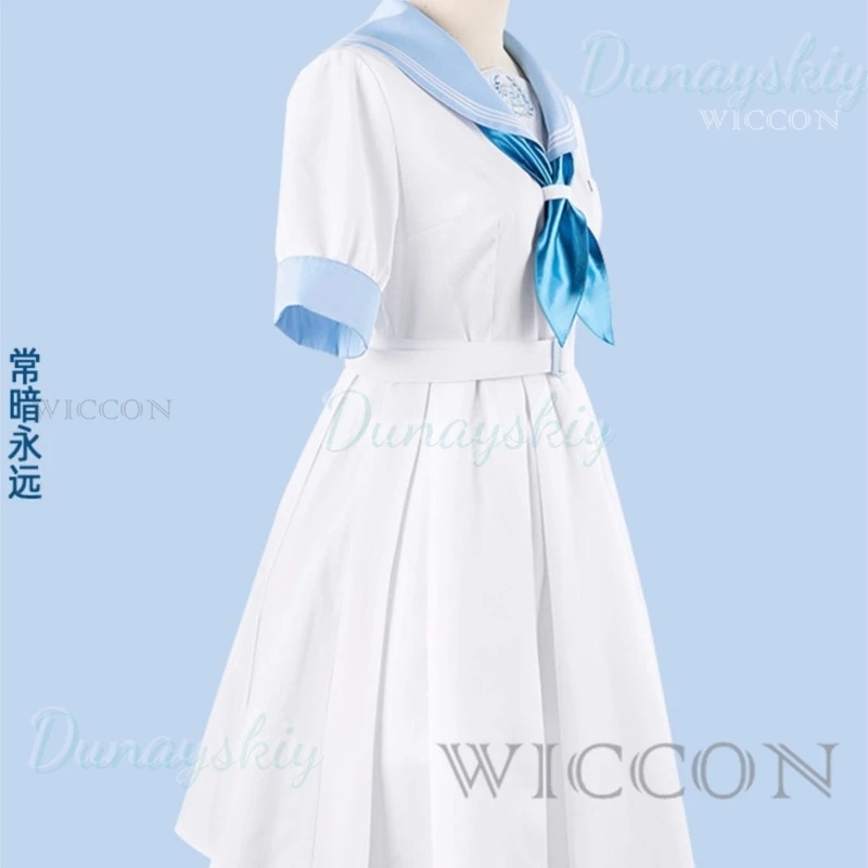 Vtuber Tokoyami Towa Yukihana Lamy Косплей Костюм элемент HoneyWorks женская школьная форма