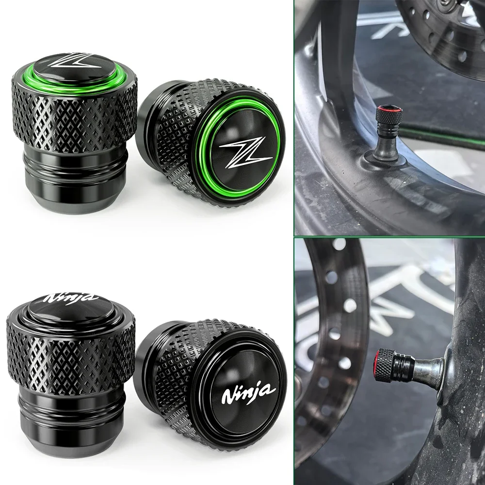 Для KAWASAKI Z900/RS Z400 500 Z650 Z 750 800 1000 ninja 400 650 zx4rr ZX6R колпачки клапанов для колес мотоцикла