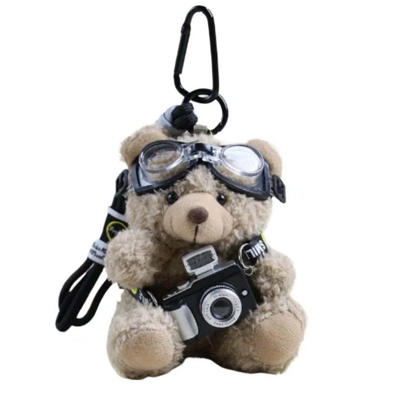 Kawaii креативная подвеска с изображением медведя для камеры украшение сумки