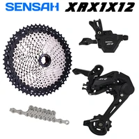 sensah rx12 pro 12 speed groupset with 12v 1x12 trigger shifter lever rear derailleurs cassette chain for mtb mountain bike new
