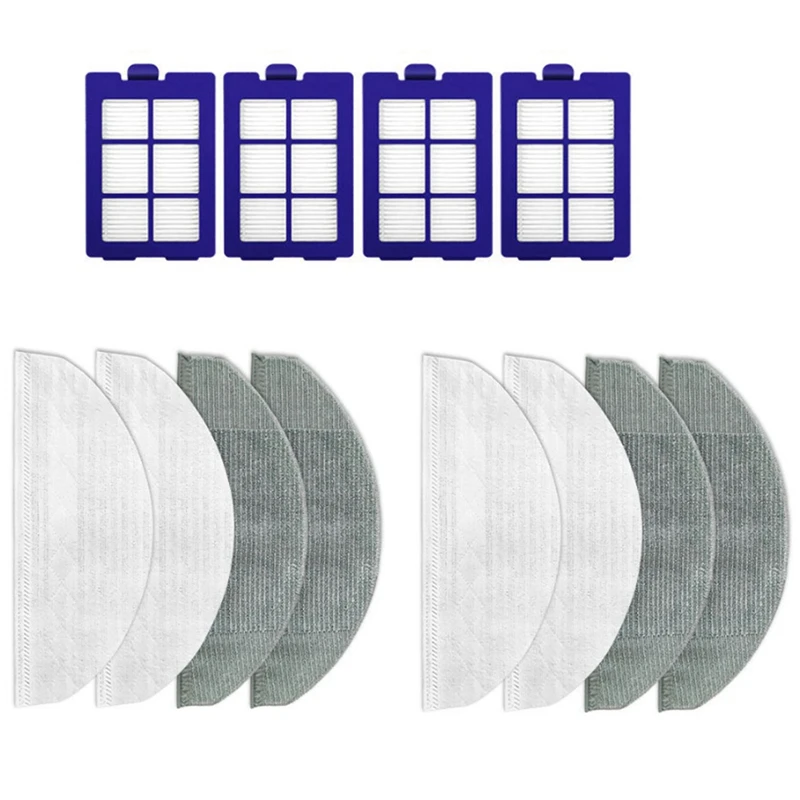 

Сменные насадки для швабры, Hepa-фильтры для Anker Eufy Robovac X8 Hybrid аксессуары для робота-пылесоса A