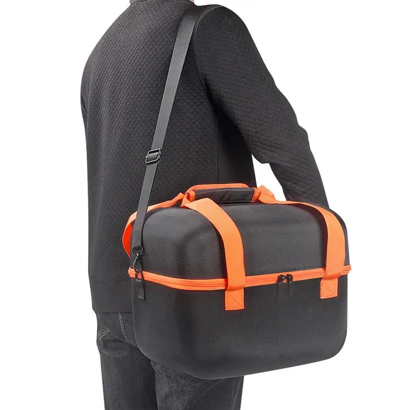 

Heavy Duty Speaker Tote Bag Portable Party Box EVA Bag With Handle For Wireless Speaker Storage Tote Speaker Bags And Covers