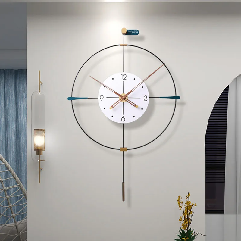 

Mural Modern Wall Clock Digital Watch House Bedroom Wall Clock Mechanism Nixie Reloj De Pared Living Room Decoration LQQ20XP