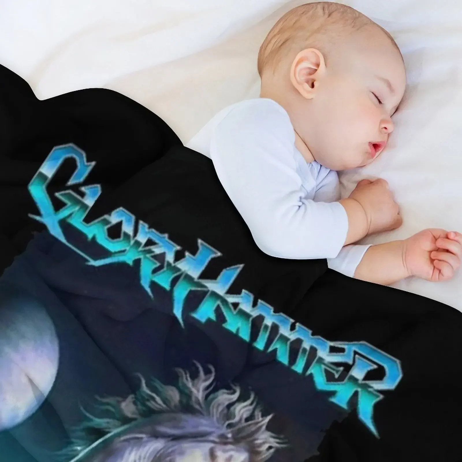 Gloryhammer-Галактический единорог Классическое Одеяло утяжеленное большое одеяло