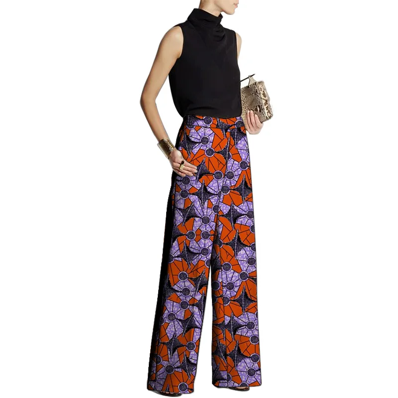 Модные женские брюки с широкими штанинами ручной работы из Анкары Африканским