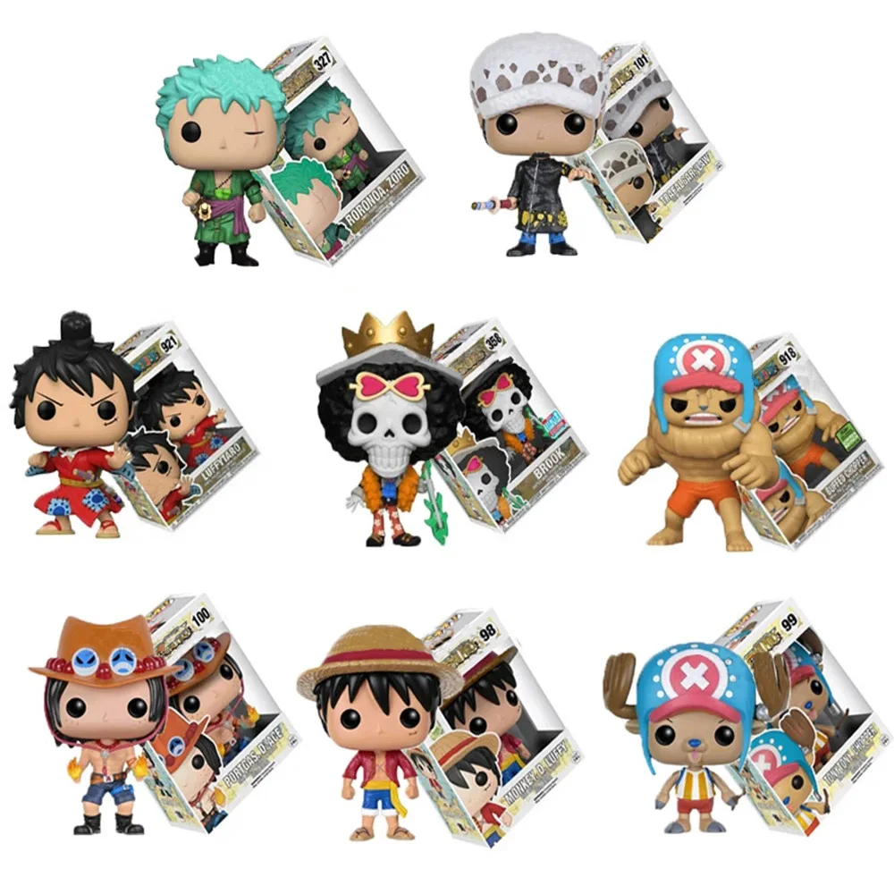 

Аниме One Piece Luffy фигурки & Chopper & ACE & Law & ZORO & Brook & Usopp виниловые куклы Коллекционные игрушки