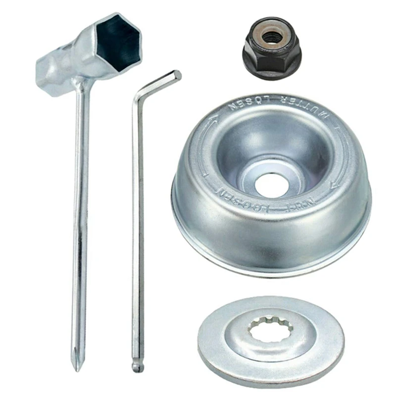 Подходит для адаптера лезвия Stihl FS55 FS56 FS70 FS80 FS83 FS85 FS90 FS100 FS110RX FS120 |